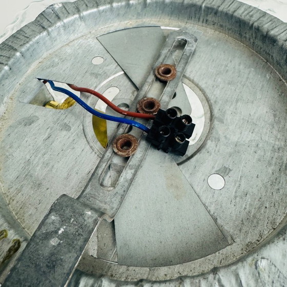 Image 1 of VINTAGE BUBBLE GLASS WALL LIGHT