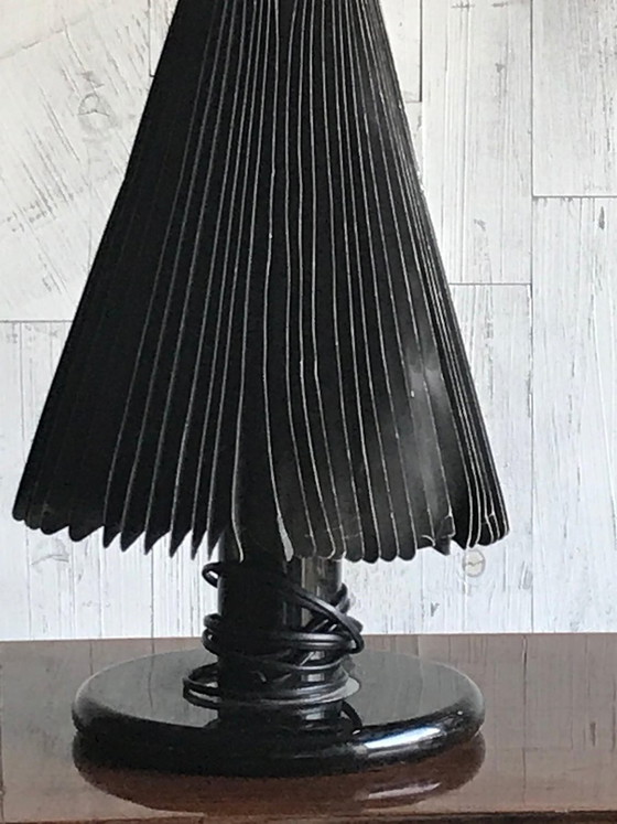 Lampada da tavolo Mid-Century Moderna, anni '50 – Lampade da tavolo, Carta, Metallo, Mid Century Modern (photo 6 of 7)