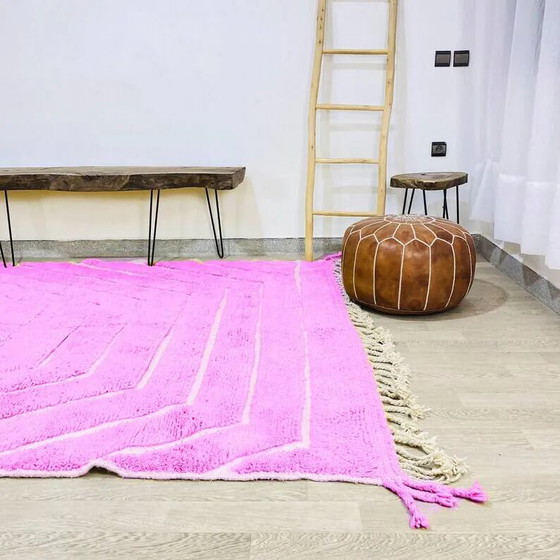 Tapis berbère marocain 200cm x 300cm – Wool, Cotton (photo 5 of 10)