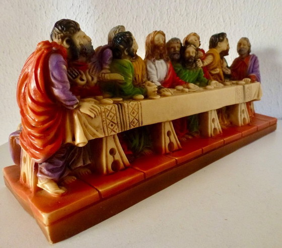 Image 1 of Image ancienne de la Cène, italienne, A. Giannetti.