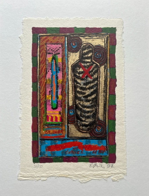 Screen print Eric Toebosch