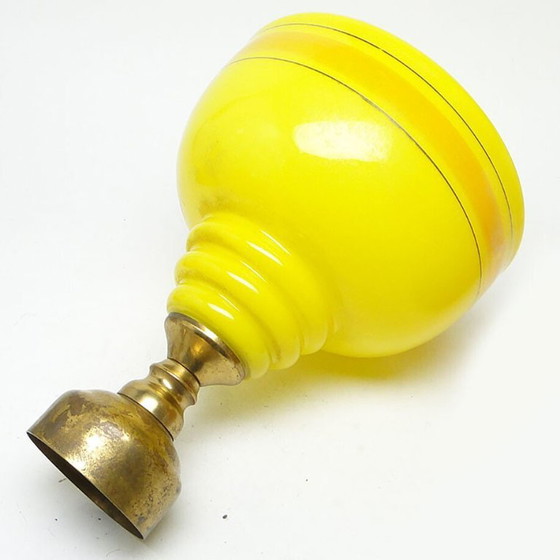 Postmoderne Pendelleuchte aus der Mitte des 20. Jahrhunderts von Polam, 1970er Jahre – Pendelleuchten, Glass (photo 8 of 15)