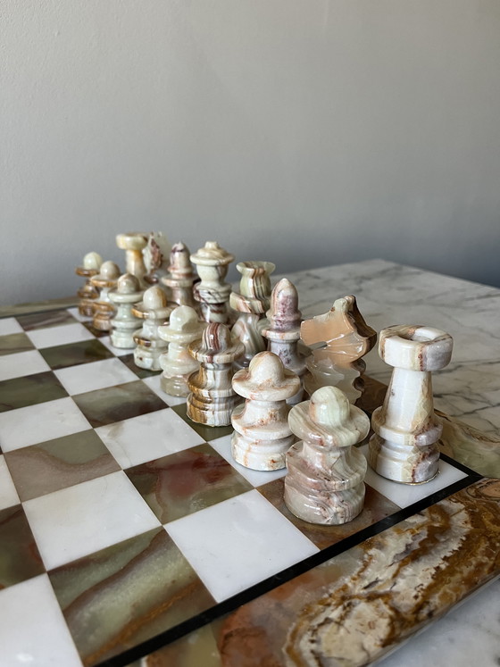 Image 1 of Grande scacchiera vintage in onice