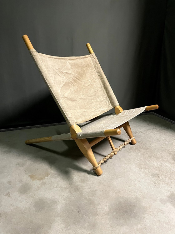 Image 1 of Chaise à scie vintage par Ole Gjerlov Knudsen pour Cado, Danemark 1958