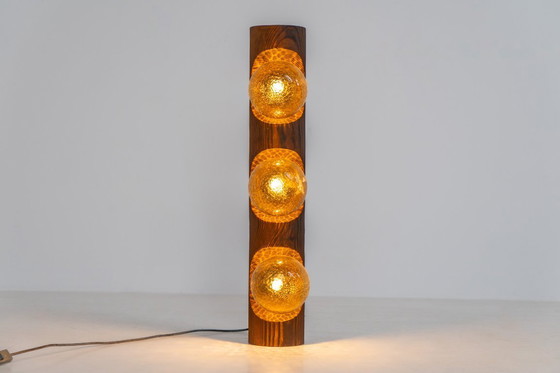Image 1 of Sculptural floor lamp by Temde Leuchten (Switzerland, 1970s).