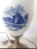 Delft lamps 1950 in perfect condition