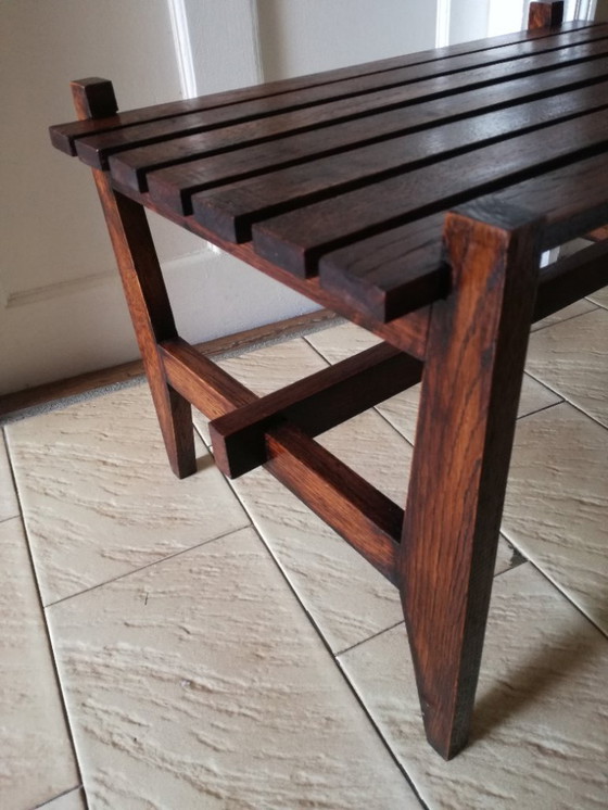 Image 1 of Vintage Wooden Side Table, France 1950