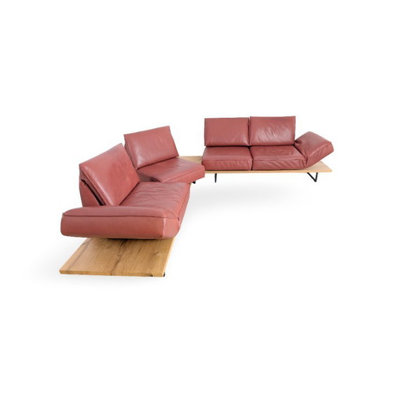 Image 1 of Original Koinor Phoenix corner sofa, designer couch, aniline leather, brown