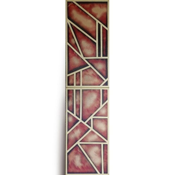 Image 1 of Abstraction A955 - Tableau abstrait prêt à accrocher XXL