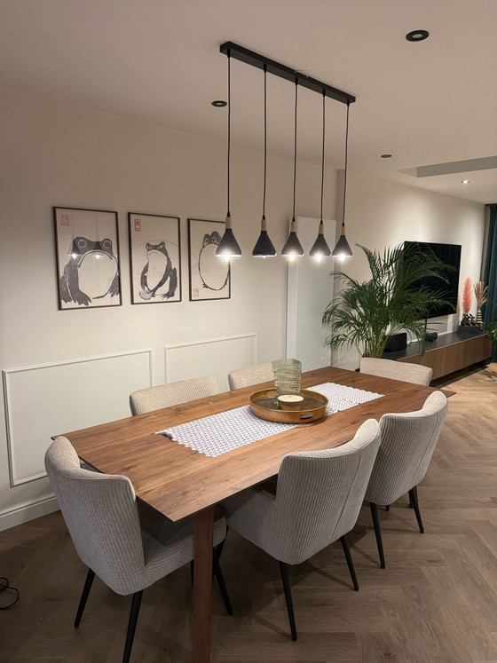 Image 1 of Table en noyer 220x100