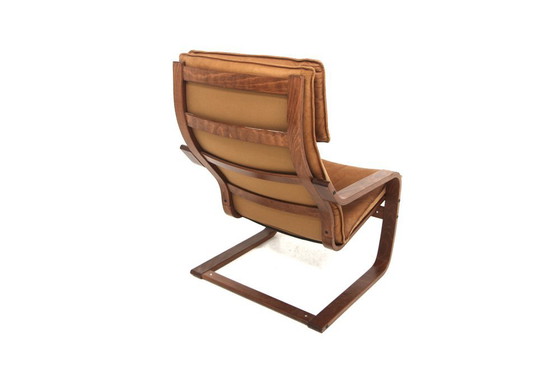 Vintage Leather Armchair, 1960, Ikea, Scandinavian (photo 3 of 7)