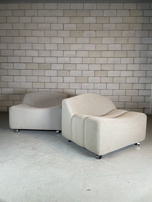 4X Artifort Abcd Armchair/Sofa Module