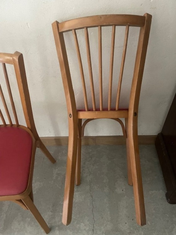 4 Sedie BAUMANN – Sedie da pranzo, Wood (photo 5 of 5)