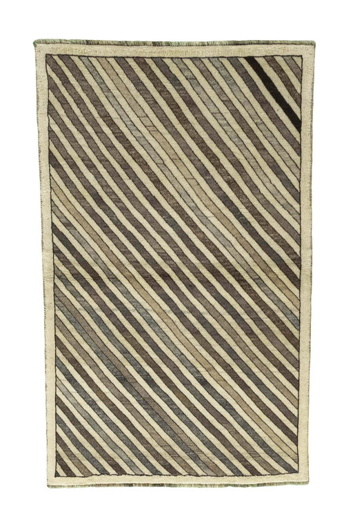 Hand-knotted Gabbeh nomadic rug - 190 X 118 Cm