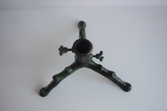 Image 1 of Vintage kerstboomstandaard, Tsjecho-Slowakije, jaren 1960.