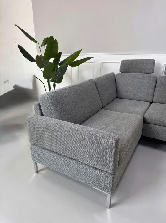 Image 1 of Brühl Alba Designer Sofa Couch Grau Stoff