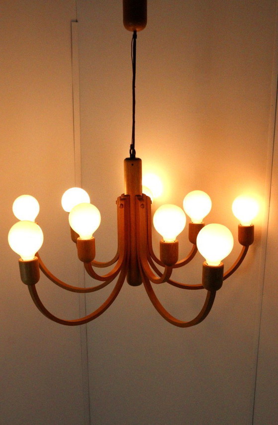 Domus Hanglamp Kroonluchter Vintage Eiken – Hanglampen, Wood (photo 7 of 20)