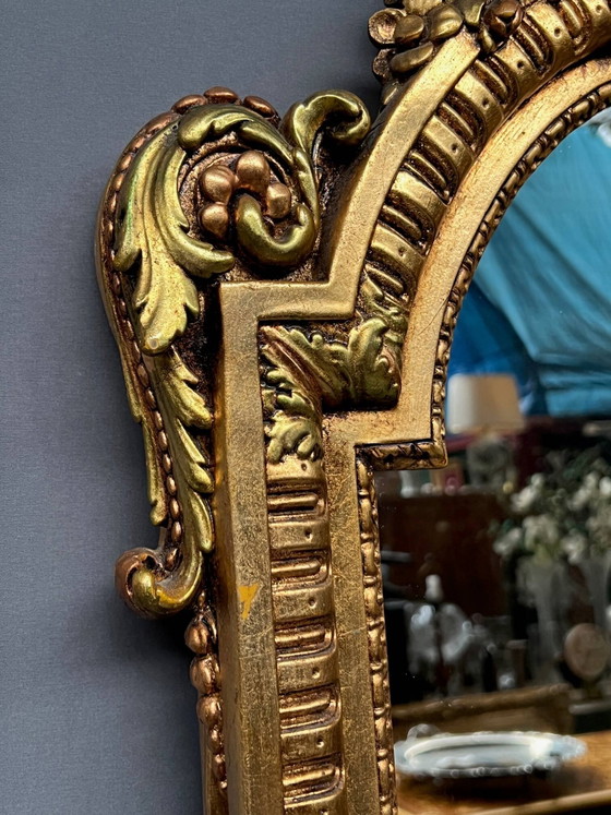 Vincenzo Fancelli – Franklin Mint. Miroir de créateur de style Louis XIV. (photo 5 of 9)