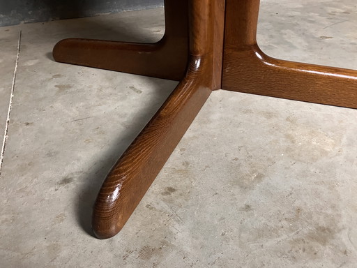 Danish design round dining table mid - Century