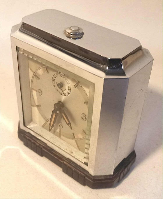 Image 1 of Jaz Art Deco wekker, hoogte 11,5 cm