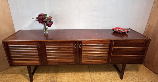 Mid Century Retro Vintage Palissander Dressoir van McIntosh, 1960