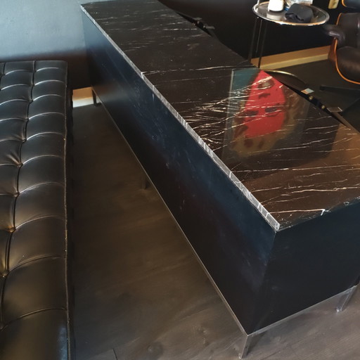 Florence Knoll Credenza Black Marble – dressoirs, Wood (photo 2 of 13)