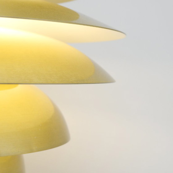 Image 1 of Lampada dorata, Danimarca anni '70