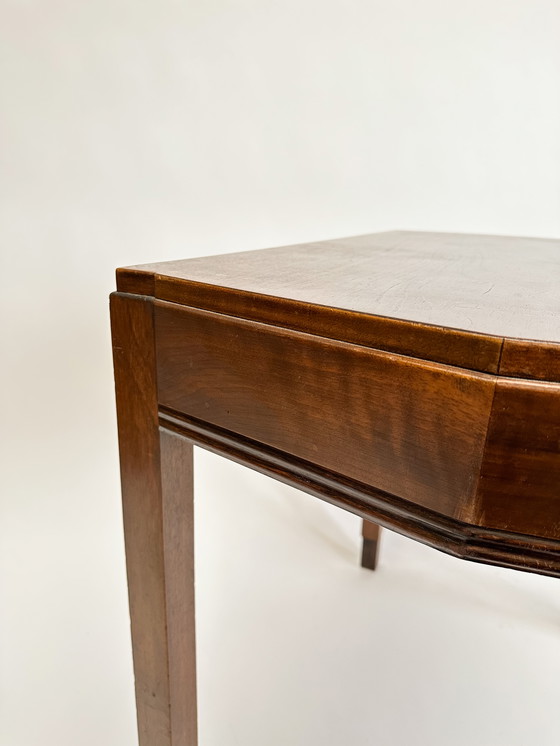 Image 1 of Vintage Art Deco Console- of Schrijftafel, Amsterdamse School