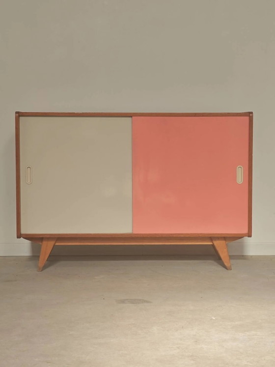 Credenza U452 rosa e bianca di Jiri Jiroutek per Interier Praha – Armadi contenitori, Legno, Design (photo 4 of 28)