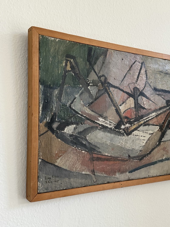 Ingvar Engdahl Painting – Paintings & Drawings, Canvas (photo 6 of 6)
