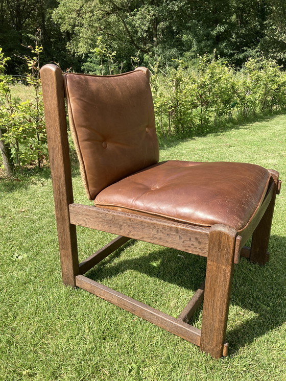 Image 1 of Vintage Brutalist fauteuil 