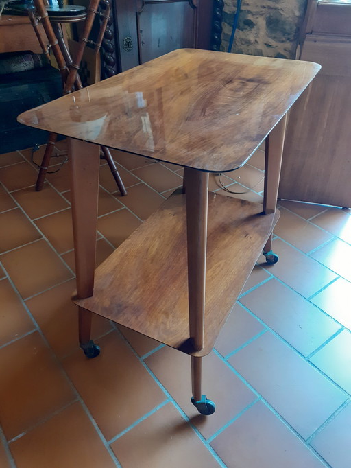 Vintage wooden sideboard