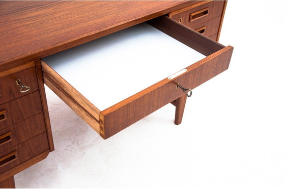 Image 1 of Schreibtisch aus Teakholz, Dänemark, 1960er Jahre.
