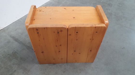 Brutalist Vintage Massief Grenen Kastjes Jaren 70 Deens – Nachtkastjes, Wood (photo 3 of 14)