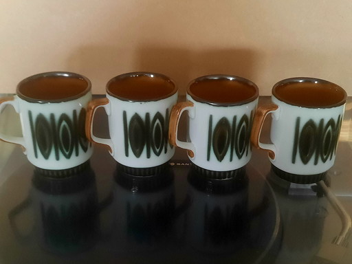 Vintage coffee pot with 4bags