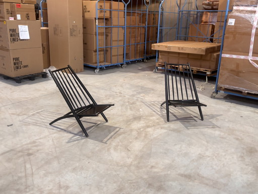 Set di 2 sedie Congo di Alf Svensson per Hagafors