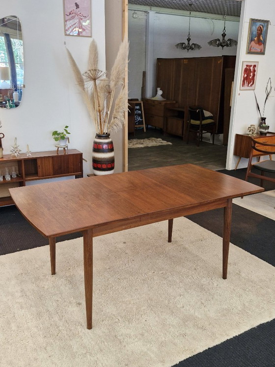 Image 1 of Vintage Danish Extendable Dining Table – Arne Hovmand-Olsen