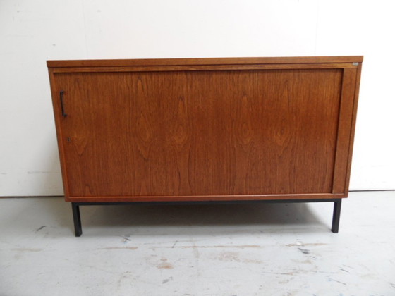 Image 1 of Vintage Filing Cabinet With Shutter