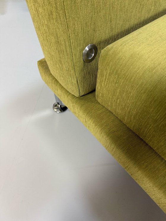 Image 1 of Sofá Brühl Moule Sofá cama verde Tejido de diseño