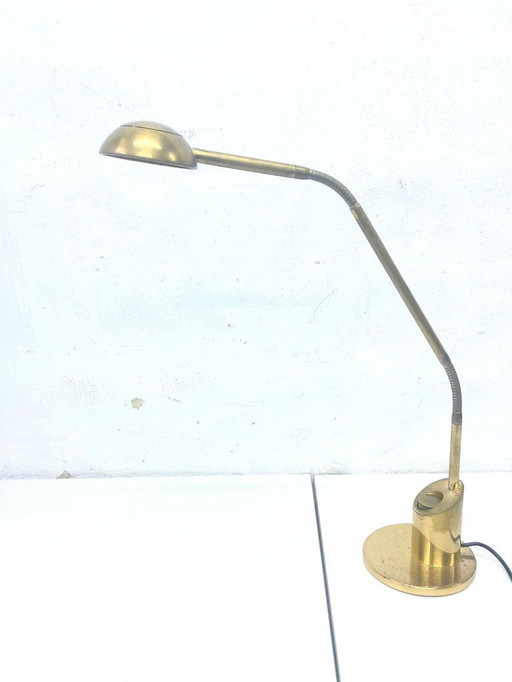 Florian Schulz Yon table lamp in brass 80s 90s design