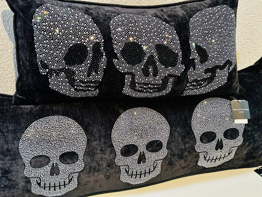 Magaschoni Home Philipp Plein coussins de dossier 2 pcs set