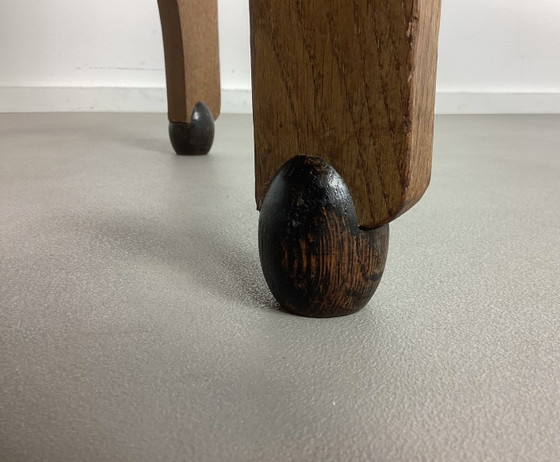 Amsterdam School Modernist Table 1920s Art Deco – Side tables, Wood (photo 7 of 10)