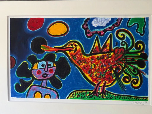 Corneille - Printemps Sauvage - 146/200 - 2003 - Firmado a mano