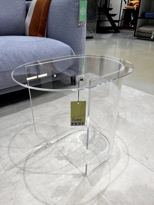 Fest Plateau Side Table Transparent