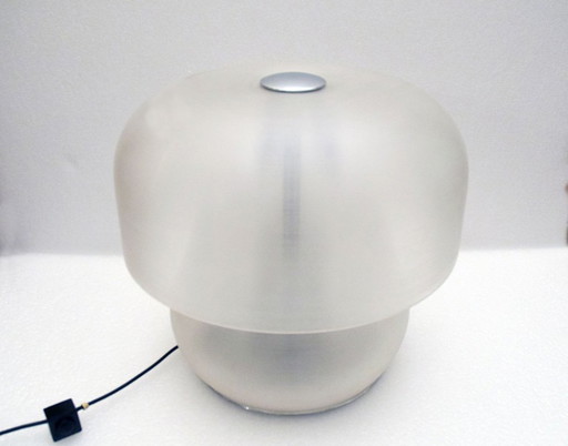 Large methacrylate table lamp, Italy, 1970s