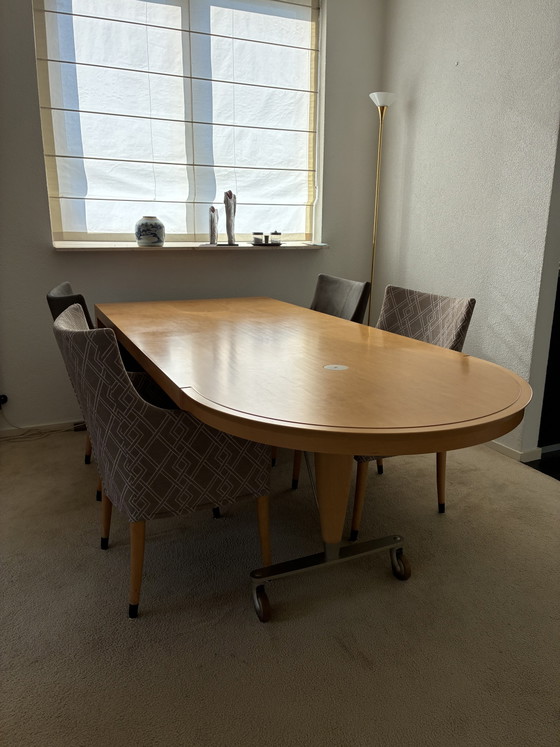 Image 1 of Giorgetti dining chairs (dining table)