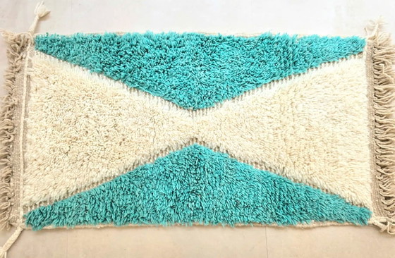 Custom-made, handcrafted Berber rug in pure wool, 150/250 cm – Aime Té, Rugs & carpets (photo 5 of 5)