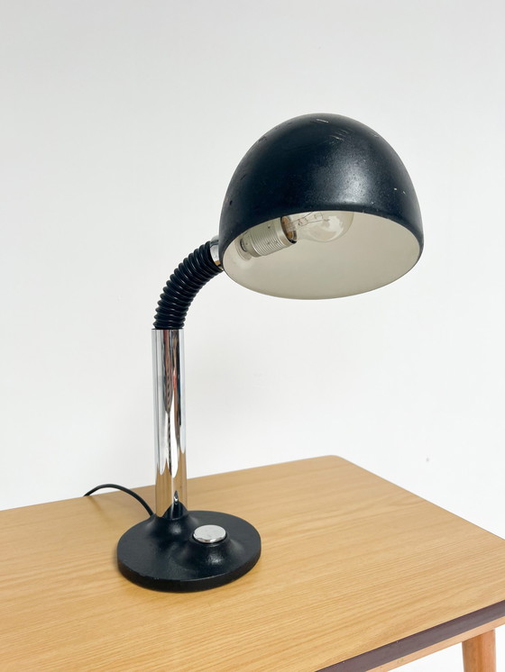 Image 1 of Lámpara de mesa industrial de Egon Hillebrand, años 70