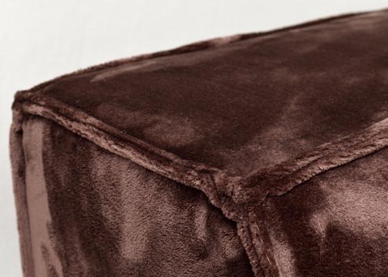 COR Trio Sectional Sofa in Chocolate Brown Velvet 1972 NEW UPHOLSTERY, Modular sofas, Retro (photo 15 of 19)