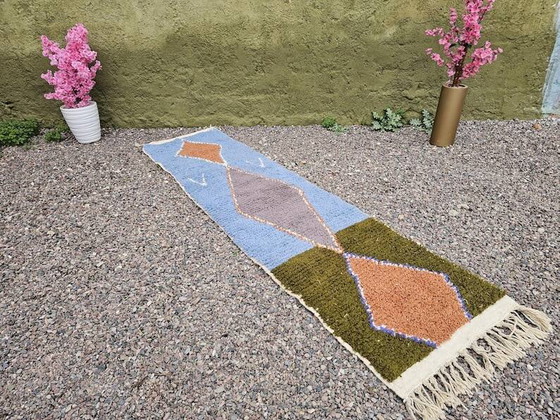 Moroccan runner rug 300cm x 70cm – Rugs & carpets, Wool, Cotton (photo 5 of 7)